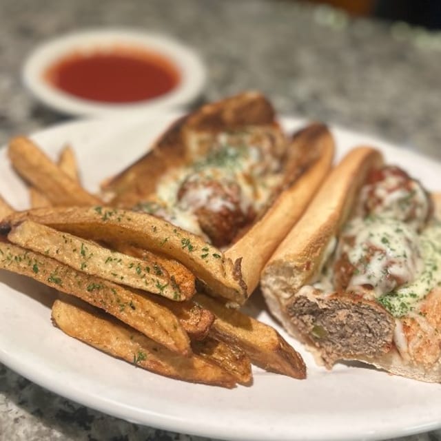 Meatball Sandwich.
