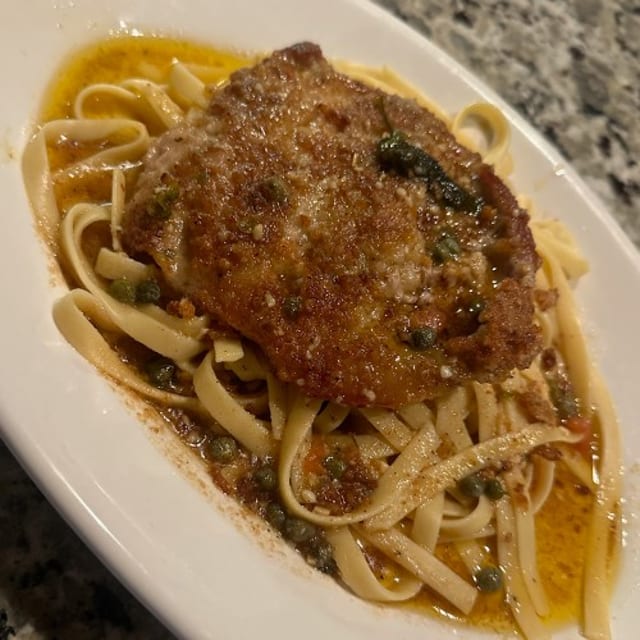 Chicken or Veal Marsala.