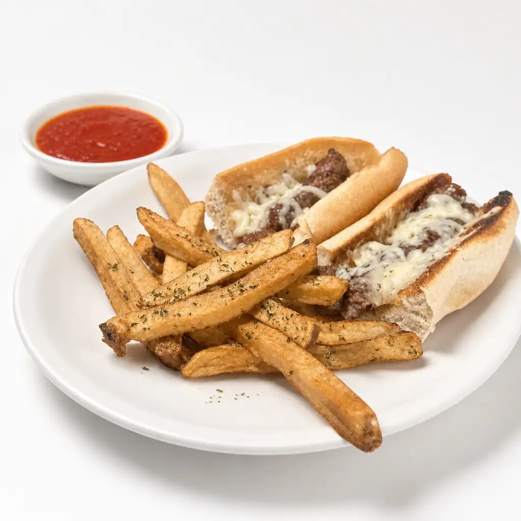 Homemade Italian Sausage Sandwich.