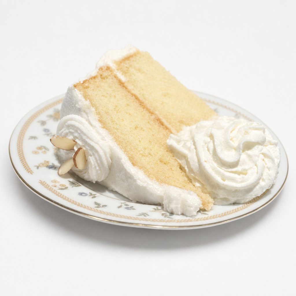 Italian Lemon Creme Cake.