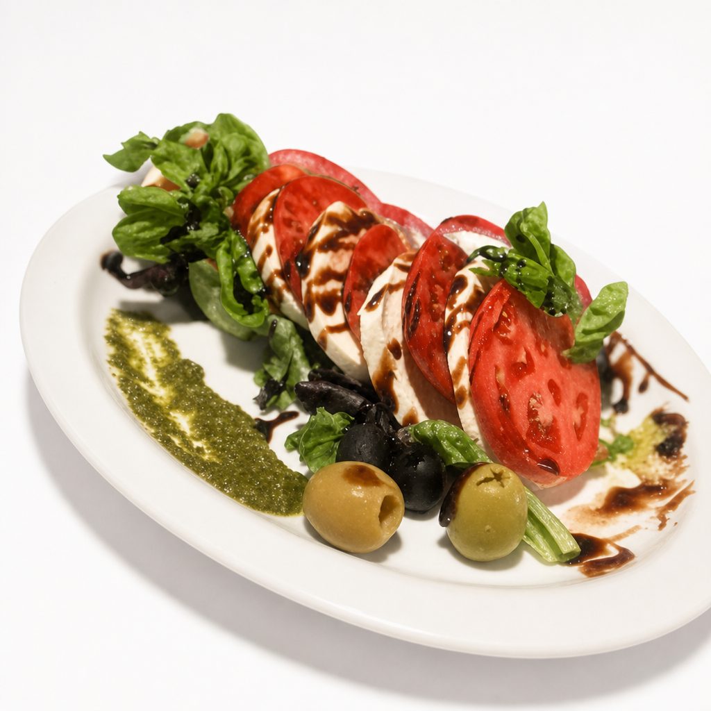 Fresh Tomato and Mozzarella Salad.