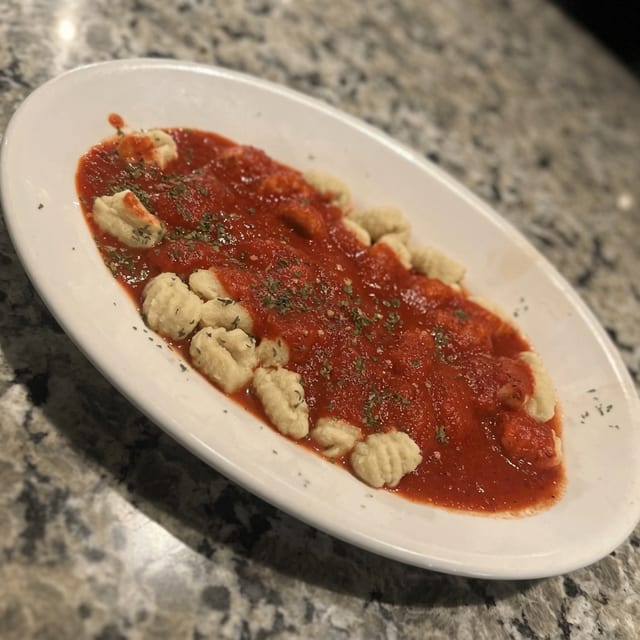 Handmade Potato Gnocchi.