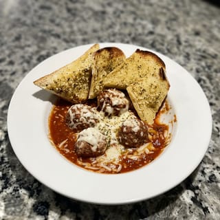 4 Meatballs in a Bowl