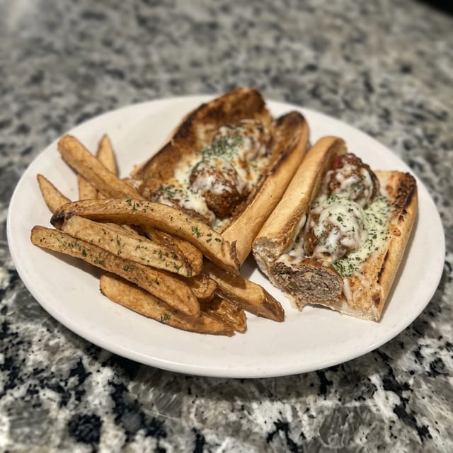 Meatball Sandwich.