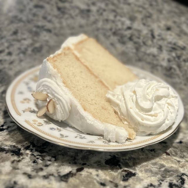 Italian Lemon Creme Cake.