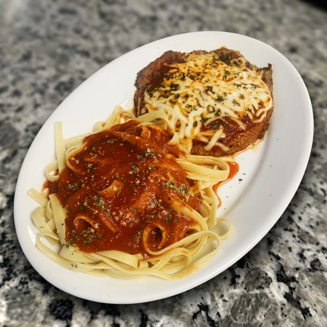 Veal Parmesan.