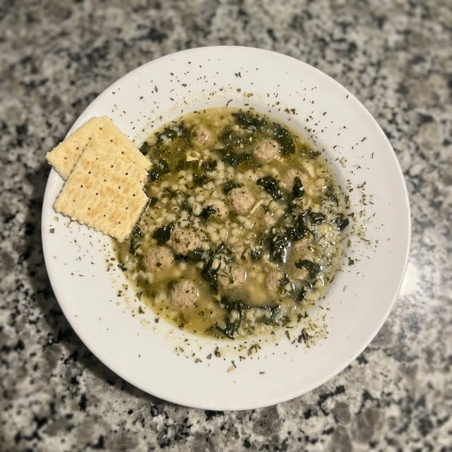 Italian Wedding Soup.